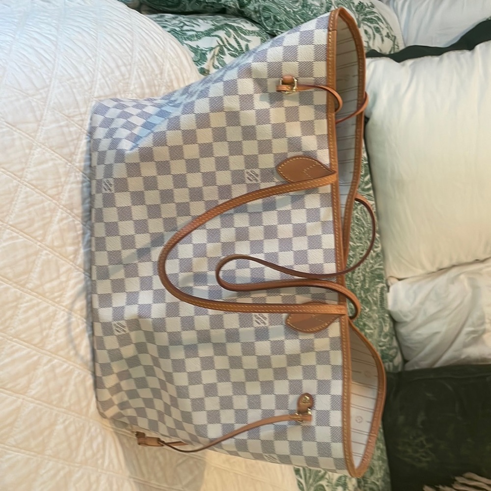 COPY - Large Neverful Louis Vuitton demise azur